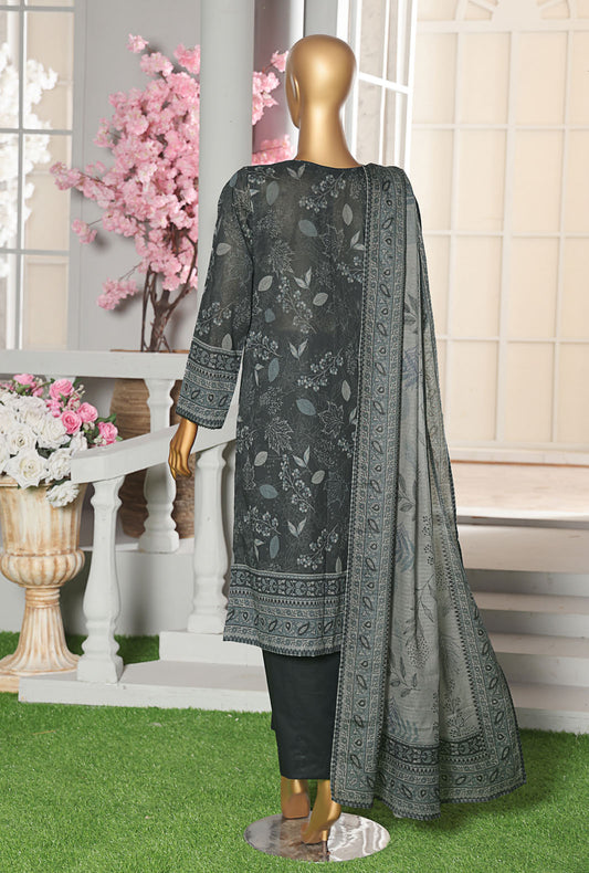 Asasa by HZ Textiles Embroidered Lawn Suit Unstitched 3 Piece AEC - 614 - Summer Collection