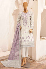 3 Piece Unstitched - Asasa Lawn Printed Suit - AEL-11