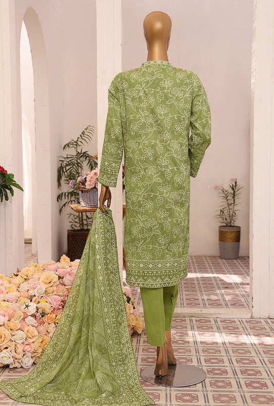 Asasa by HZ Textiles Embroidered Lawn Suit Unstitched 3 Piece AJE - 309 - Summer Collection