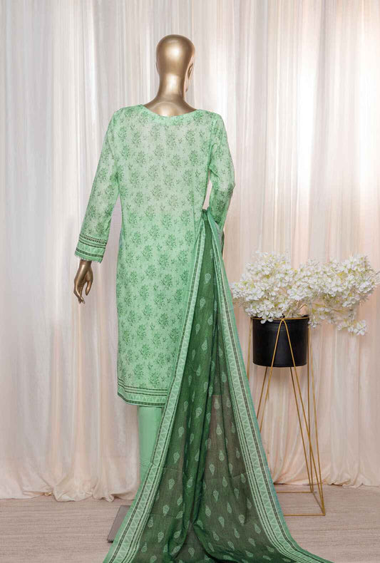 3 Piece Unstitched - Asasa Premium Embroidered Suit- AEL-84 Vol-05