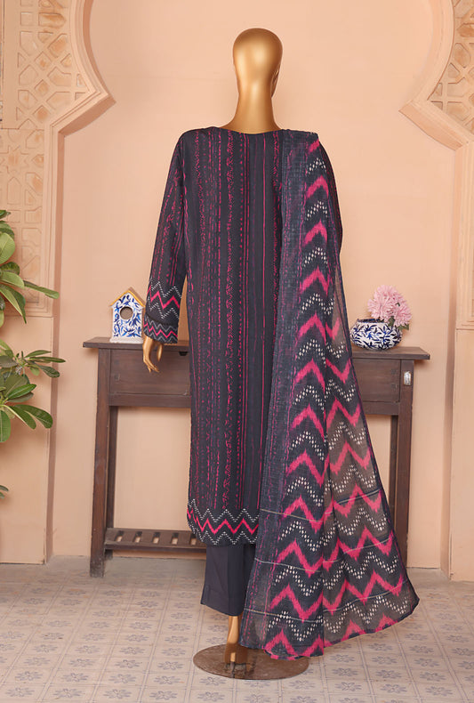 Anmol by HZ Textiles Embroidered Linen Suit Unstitched 3 Piece ALS-1333 - Winter Collection