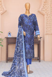 Anmol by HZ Textiles Embroidered Linen Suit Unstitched 3 Piece ALS-1338 - Winter Collection