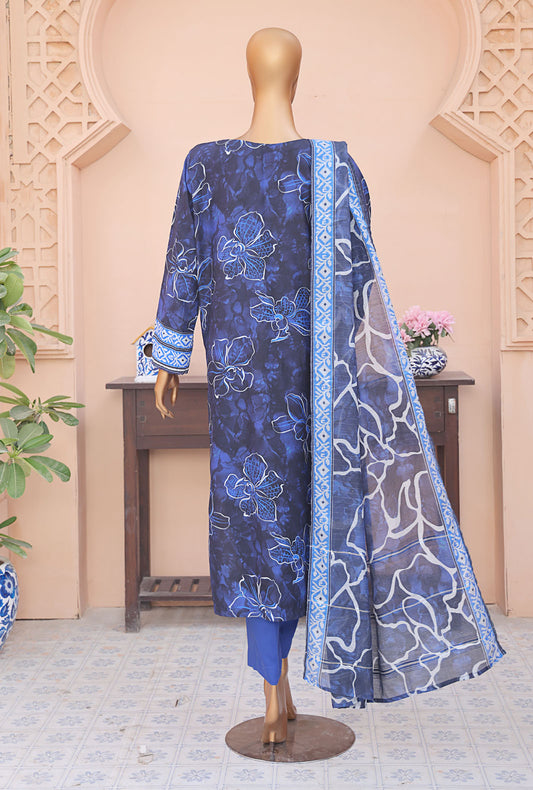 Anmol by HZ Textiles Embroidered Linen Suit Unstitched 3 Piece ALS-1338 - Winter Collection