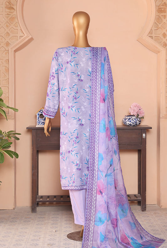 Anmol by HZ Textiles Embroidered Linen Suit Unstitched 3 Piece ALS-1340 - Winter Collection