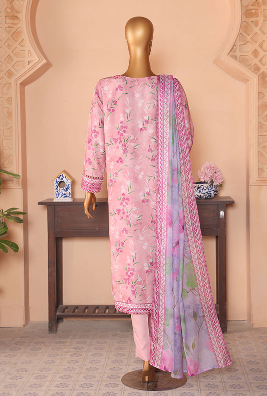 Anmol by HZ Textiles Embroidered Linen Suit Unstitched 3 Piece ALS-1341 - Winter Collection