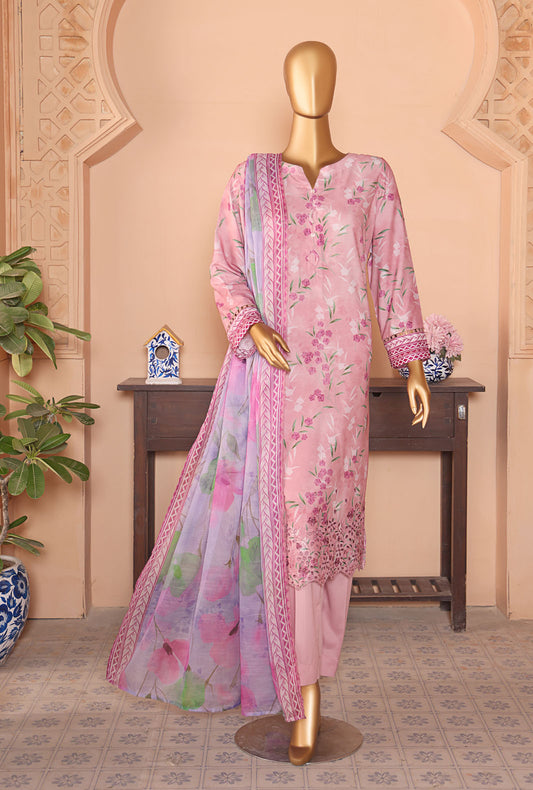Anmol by HZ Textiles Embroidered Linen Suit Unstitched 3 Piece ALS-1341 - Winter Collection