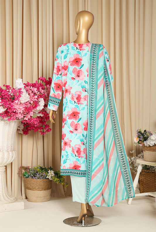 Anmol by HZ Textiles Embroidered Linen Suit Unstitched 3 Piece ALS-1342 - Winter Collection