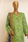 3 Piece Unstitched -Bana Dora Digital Printed Viscose Suit - AVP-1104