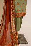 3 Piece Unstitched -Bana Dora Digital Printed Viscose Suit - AVP-1108