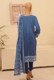 3 Piece Unstitched - Chikankari Embroidered Collection - CEC-772