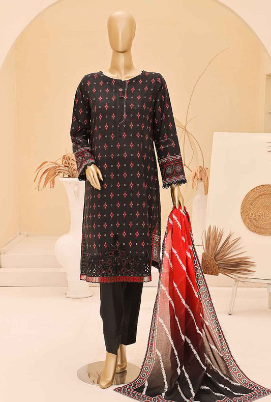 Chunri by HZ Textiles Embroidered Lawn Unstitched 3 Piece Suit CEC-919 - Summer Collection