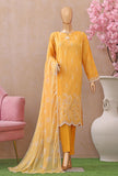 Dynasty by HZ Textiles Embroidered Lawn Suit 3 Piece Unstitched DEC - 02