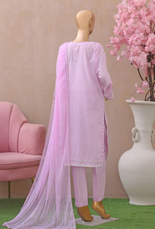 Dynasty by HZ Textiles Embroidered Lawn Suit 3 Piece Unstitched DEC - 08