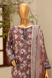 Dhagakari by HZ Textiles Embroidered Lawn Suit Unstitched 3 Piece DEC - 3125