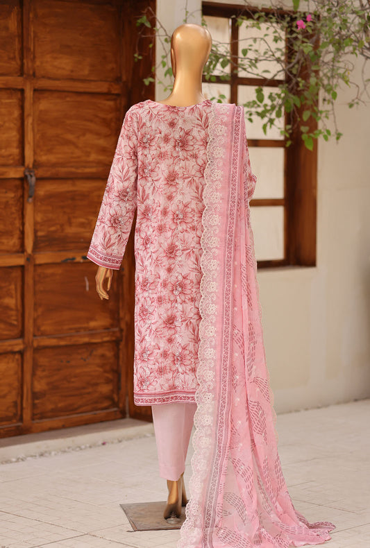 Dhagakari by HZ Textiles Embroidered Lawn Suit Unstitched 3 Piece DEC - 3127