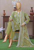 Dhagakari by HZ Textiles Embroidered Lawn Suit Unstitched 3 Piece DEC - 3128