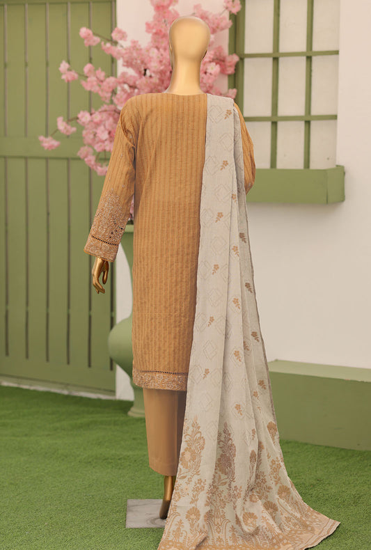 Dynasty by HZ Textiles Embroidered Lawn Suit 3 Piece Unstitched DEC - 7051