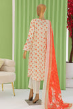 Dhagakari by HZ Textiles Embroidered Cotton Suit Unstitched 3 Piece DEC-101 - Winter Collection