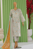 Dhagakari by HZ Textiles Embroidered Cotton Suit Unstitched 3 Piece DEC-103 - Winter Collection