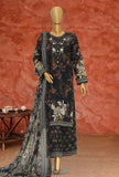 Elegant by HZ Textiles Embroidered Lawn Suit Unstitched 3 Piece EC-1043 Vol-02