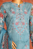 Elegant by HZ Textiles Embroidered Lawn Suit Unstitched 3 Piece EC-1048 Vol-02