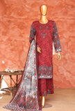 Elegant by HZ Textiles Embroidered Lawn Suit Unstitched 3 Piece EC-1049 Vol-02