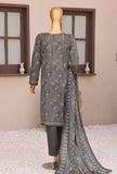 Elite by HZ Textiles Embroidered Lawn Unstitched 3 Piece Suit EC-1281 - Summer Collection