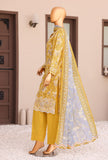 Elite by HZ Textiles Embroidered Lawn Unstitched 3 Piece Suit EC-1282 - Summer Collection