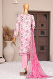 Elite by HZ Textiles Embroidered Lawn Unstitched 3 Piece Suit EC-1283 - Summer Collection