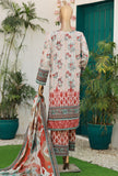 Elegant by HZ Textiles Embroidered Lawn Suit Unstitched 3 Piece EC-632