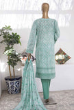 3 Piece Unstitched - Elegant Embroidered Lawn Suit - EC-930