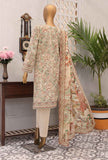 Eid Festive by HZ Textiles Embroidered Lawn Suit Unstitched 3 Piece EF-1008 - Summer Collection