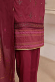 Exclusive by HZ Textiles Embroidered Lawn Suit Unstitched 3 Piece EJC - 7046