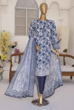 Elite by HZ Textiles Embroidered Lawn Unstitched 3 Piece Suit ELC-217 - Summer Collection