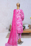 3 Piece Unstitched - Elite Chikankari Lawn Suit - ELC-238