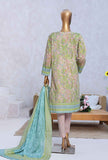 3 Piece Unstitched - Elite Chikankari Lawn Suit - ELC-240