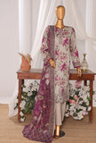 Elite by HZ Textiles Embroidered Lawn Unstitched 3 Piece Suit ELC-807 - Winter Collection