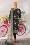 Elite by HZ Textiles Embroidered Lawn Unstitched 3 Piece Suit ELC-809 - Winter Collection