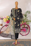 Elite by HZ Textiles Embroidered Lawn Unstitched 3 Piece Suit ELC-809 - Winter Collection