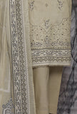 Exclusive Mid Summer by HZ Textiles Embroidered Cotton Suit Unstitched 3 Piece EMC-25 - Summer Collection