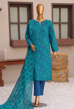 Everyday Prints by HZ Textiles Digital Printed Lawn Suit Unstitched 3 Piece EP - 3320