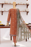 Everyday Prints by HZ Textiles Digital Printed Lawn Suit Unstitched 3 Piece EP - 3321