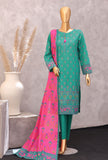 Exclusive by HZ Textiles Printed Lawn Suit Unstitched 3 Piece EPC - 7055