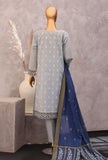 Exclusive by HZ Textiles Printed Lawn Suit Unstitched 3 Piece EPC - 7056