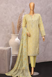 Exclusive by HZ Textiles Printed Lawn Suit Unstitched 3 Piece EPC - 7058