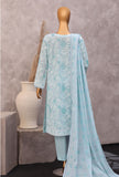 Exclusive by HZ Textiles Printed Lawn Suit Unstitched 3 Piece EPC - 7062