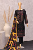 Exclusive by HZ Textiles Printed Lawn Suit Unstitched 3 Piece EPC - 7063