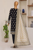 Exclusive by HZ Textiles Embroidered Lawn Suit Unstitched 3 Piece ES-05 - Summer Collection
