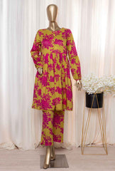 2 Piece Unstitched - Floral Vibes Co-Ords Printed Lawn Suit - FVC-1008 Vol 04