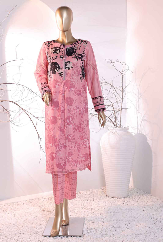 2 Piece Unstitched - Floral Vibes Co-Ords Printed Lawn Suit - FVC-1012 Vol 02